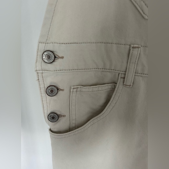 We The Free Ziggy Denim Overalls parchment color - Picture 5 of 11